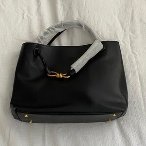 Black Leather Women's Bag